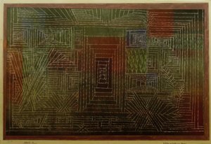 Construir un castillo en el bosque de Paul Klee
